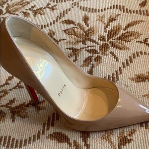 Christian Louboutin patent leather pumps